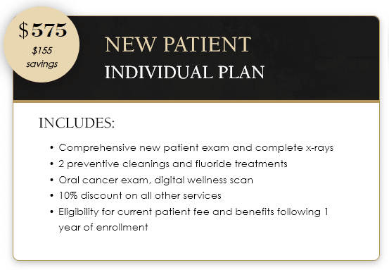 New Patient Savings Plan